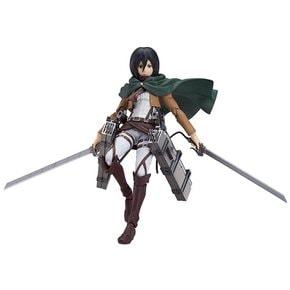 figma 진격의 거인 미카사 아커만 (논스케일 ABS&PVC 도장이 끝난 가동 피규어)