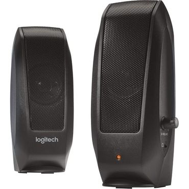 Logitech 미국 로지텍 헤드셋 Logitech S120 2.0 Stereo Speakers 블랙 1713219