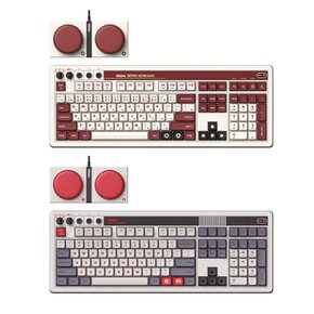 8BitDo Retro108 기계식 키보드 블루투스 2.4G 무선 풀배열 핫스왑 무료배송