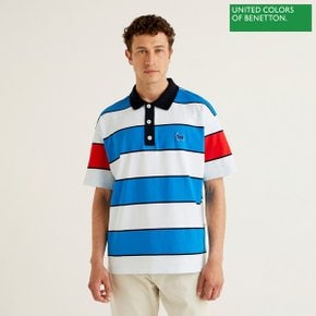 Stripe colored polo t shirt 2S 3I4BU300A 901_P352940666