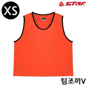 스타스포츠 팀조끼 V (X-Small) (오렌지) (SW4003XS) 팀조끼 Small SW4003XS