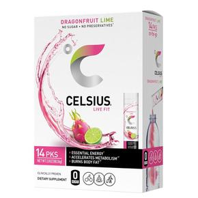 셀시어스 온더고 라임 파우더 제로슈거 CELSIUS Lime Powder 14팩