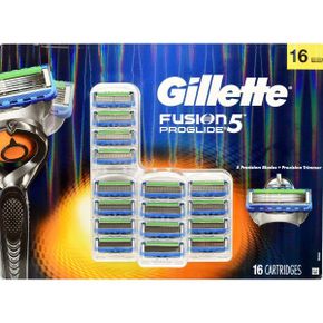 미국 질레트 면도날 리필 교체 Gillette 701905 Gilette Fusion Proglide Power Cartridges 1554