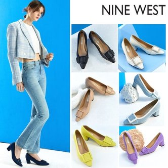 NINE WEST 나인웨스트 벨르 스퀘어 펌프스 7종 NW040