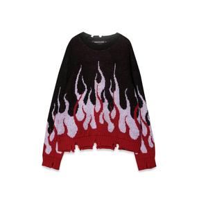 [해외배송] 블랙 스웨터 WITH 더블 플레임 (KIDS 상품) VOS/KB8DOUBLEK_BLACK B0041484724