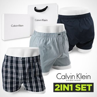 Calvin Klein 캘빈클라인 코튼트렁크 NB4006 2장 선물세트 모음전