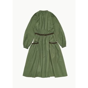 몰리고다드 MOLLY GODDARD KACEY COAT IN KHAKI