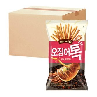  오리온 마켓오 오징어톡 80g x 12개(1박스)