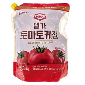 델가 토마토 케찹 3.3kg (3입) 식자재 대용량