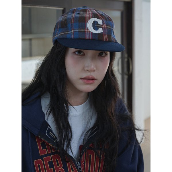 C Logo Check Cap (4 Colors)