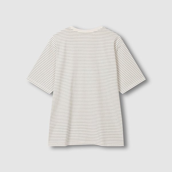 남 JAJU AIR 코튼 루즈핏 반팔 라운지 티셔츠 J206201173042