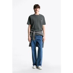 공용 릴랙스 라벨 티셔츠 T32F1TTO09TMT1 TOMMY JEANS
