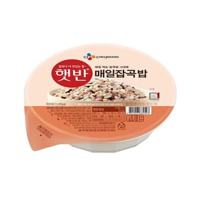 CJ 햇반 매일잡곡밥 210g X 36개