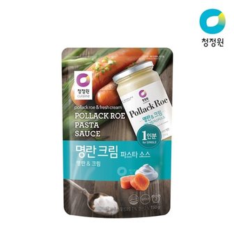 청정원 명란크림 파스타소스 150g