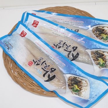 고씨네수산 삼치 제주삼치살(대) 반쪽살1팩당300~400g  총3팩(냉동)