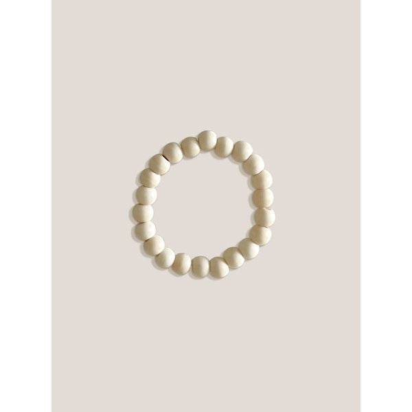 크림볼 비즈 반지