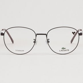 안경테 L2510A 001 티타늄 라운드 메탈테 남자 여자 데일리