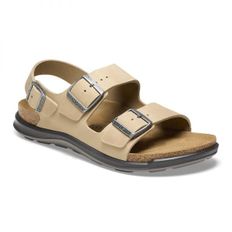 우먼 Birkenstock 밀라노 Crosstown 천연가죽 오일드 - Tabacco 브라운 1025674