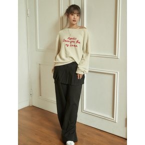 ANC EMBROIDERY BOATNECK KNIT_IVORY