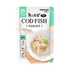 캣스토랑 대구80g (치킨대구)10개 1박스