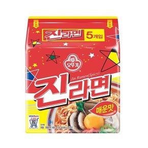 오뚜기 진라면 매운맛 멀티 120gX5봉 (WC991FE)