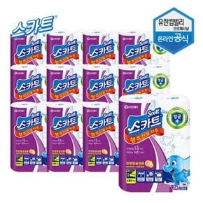 키친타월 흡수력좋은행주 뽑아쓰는 화장지 타올 행주 스카티 36매2롤12팩 키친 친환경 참치해동지