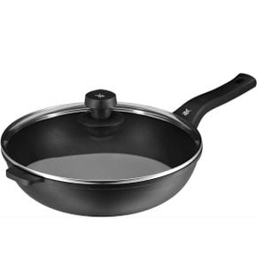 독일 WMF 가정용 주방 냄비 1806919 WMF Permadur Premium Wok Pan 30 cm Induction Glass Lid w