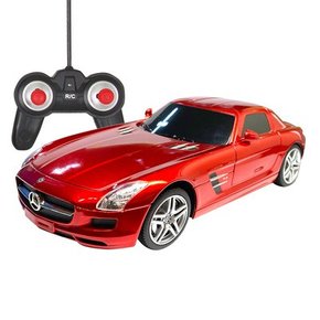 정식라이센스 1대24 RC카 벤츠 SLS AMG 랜덤 4방향주행(무료배송)