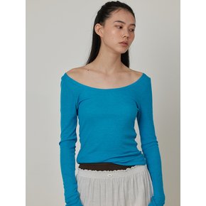 Summer See through Double U Neck T-shirt