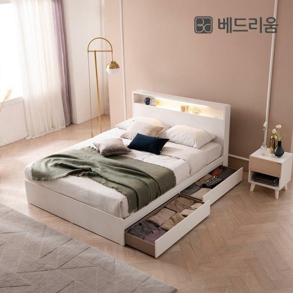 금성침대 베드리움 리밍 LED 수납침대(Q)-릴렉서 유로탑(M.H)