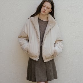 Fur reversible jumper [TIWT04JP01]_Cream