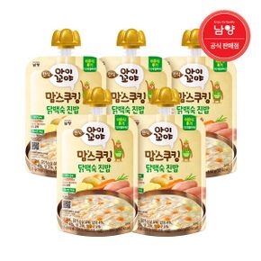 맘스쿠킹 유아 이유식 12개월   닭백숙 100g 5입_P333308761