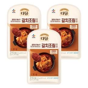 다담 갈치조림 양념 150g 3개 .