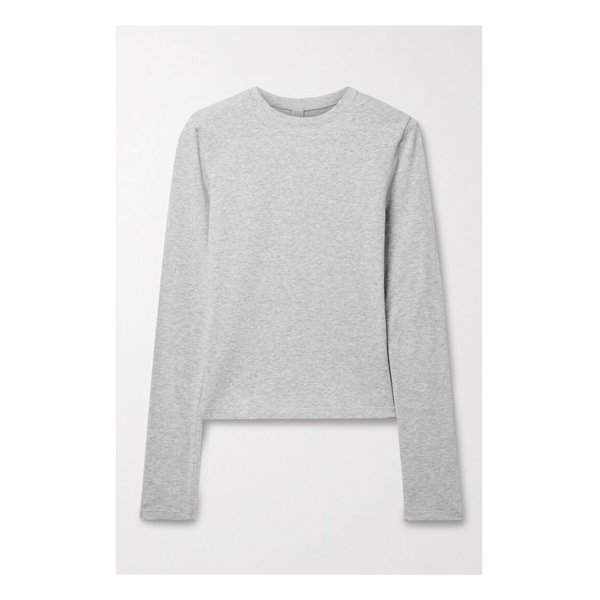 스킴스 스트레치 코튼 저지 탑 라이트 헤더 그레이 라이트 그레이 1647597286445261