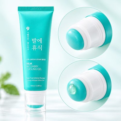 포렉스 발에휴식 노터치 쿨링젤 발 종아리 마사지 100ml 3