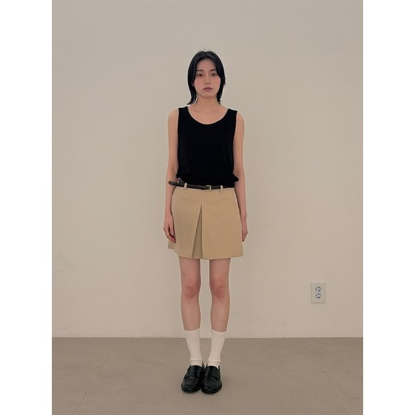 Silk Tencel Sleeveless_Black