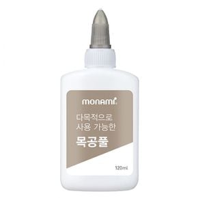 목공풀 풀 접착제 모나미 다목적으로 사용 가능한 낱개 120ml X ( 4매입 )