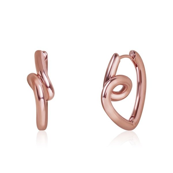 14k G.F 롤링 하트 원터치 링 귀걸이 A00555