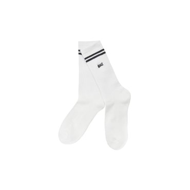 왁 Athletic Men Stripe Socks_WGLCX24541WHX