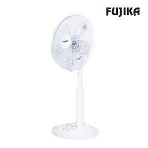 후지카 14인치 좌석용 선풍기 FU-1400S 가정용 사무실 좌우전 5엽날개 타이머 스탠드형