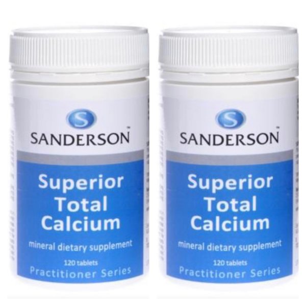 샌더슨 칼슘 Superior Total Calcium 120정 2개