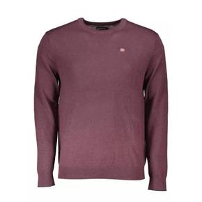 4703380 Napapijri Elegant Wool Sweater with Mens Embroidery