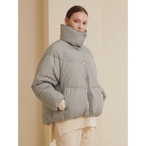 DETACHABLE COLLAR GOOSE DOWN JACKET [CREAM][MINT][BLACK]