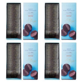 일본 로이스 퓨어 초콜릿 마일드비터 카카오80% 20개입 4팩