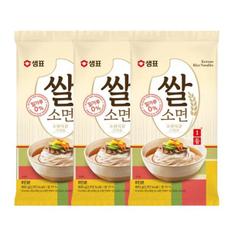 샘표 쌀소면 800g(8인분) x 3개