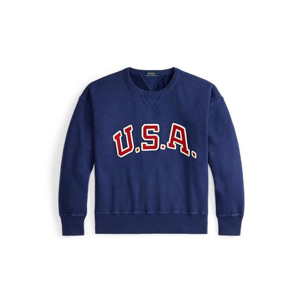 남성 빈티지핏 USA 크루넥 스웨트셔츠(MNPOKNI16824550400)
