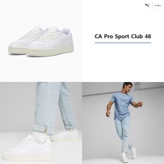 CA 프로 스포츠 클럽48 스니커즈 남여공용 395770 - 01 CA Pro Sport Club 48