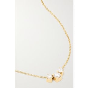 Orangerie Trois 18-karat Gold Diamond Necklace 골드