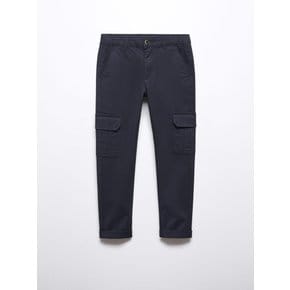 MANGO KIDS 바지 CARGO 57074397 Navy