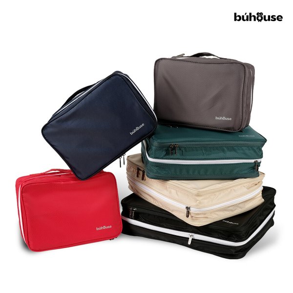 부하우스 여행용 압축파우치 L 단품